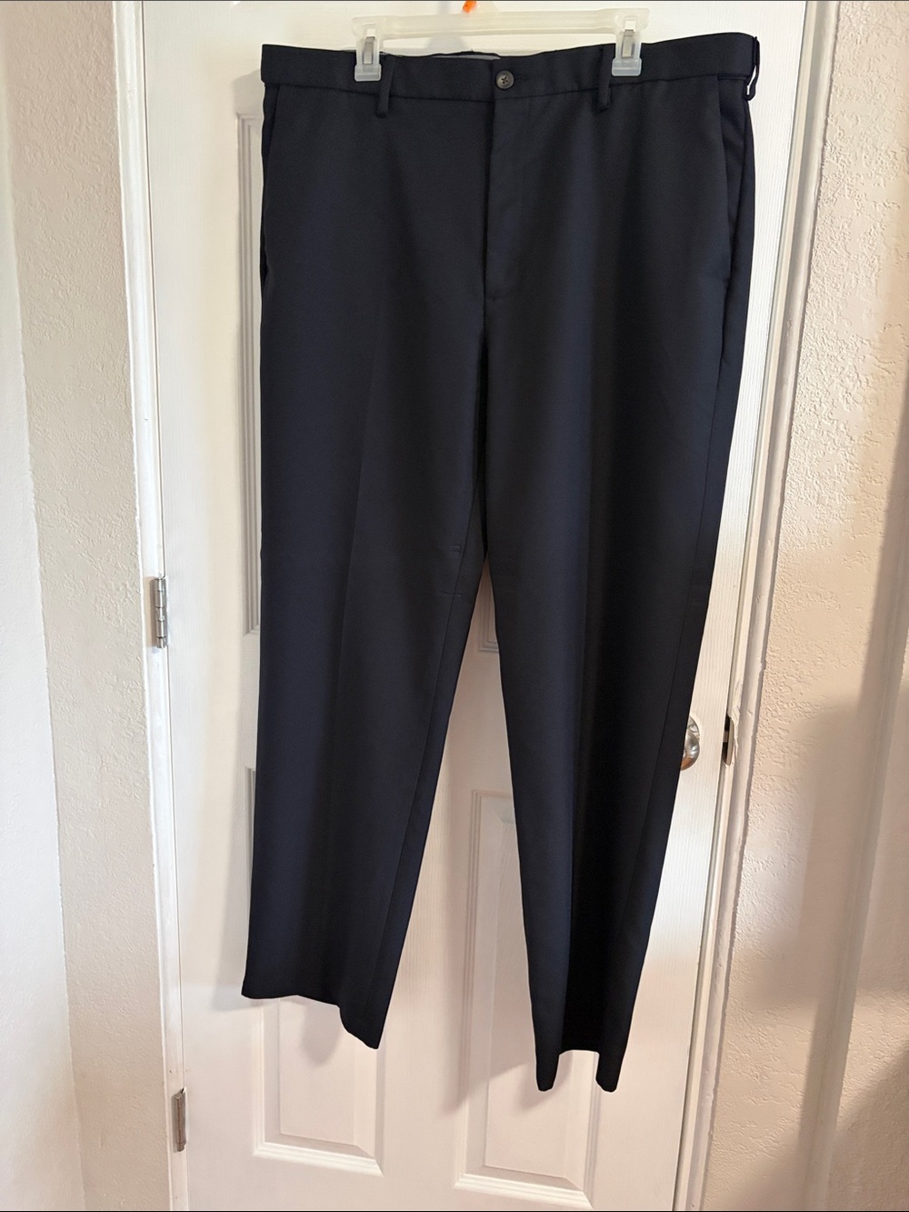 Amazon Essentials Men's Black Dress Pants - Straight Leg